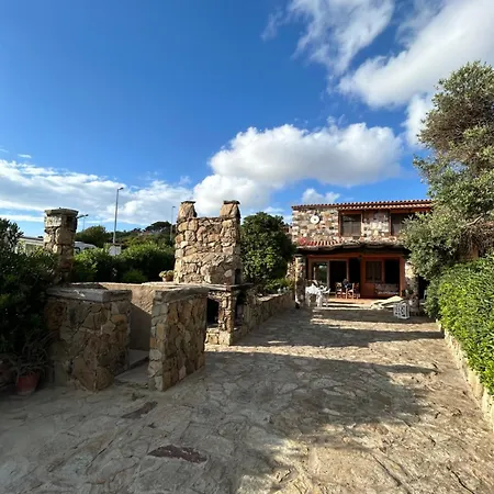 빌라 Baia Del Corsaro - New Sea Panoramic In Sardinia, Italy - 250 Mt Beach&sea Full Comfort-wifi-parking-privacy
