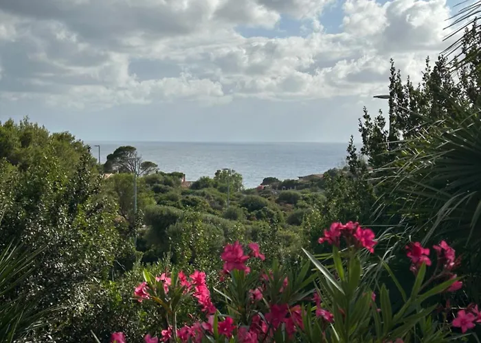 فيلة Baia Del Corsaro - New Sea Panoramic In Sardinia, Italy - 250 Mt Beach&sea Full Comfort-wifi-parking-privacy توري دي كورساري