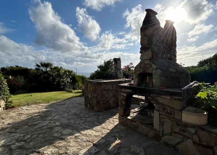 Baia Del Corsaro - New Sea Panoramic In Sardinia, Italy - 250 Mt Beach&sea Full Comfort-wifi-parking-privacy فيلة *