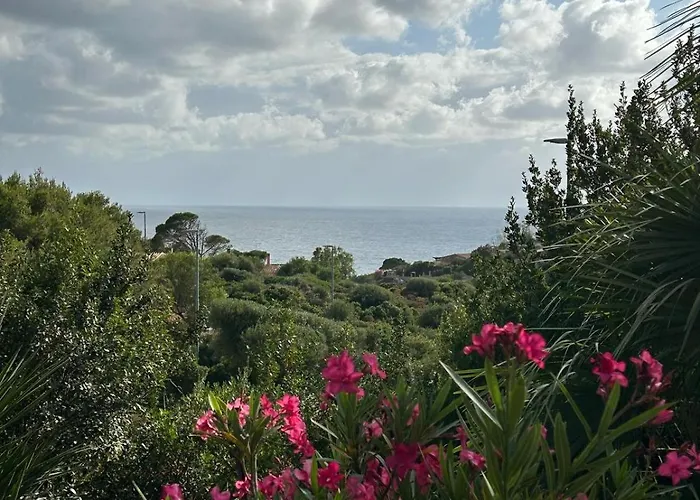 فيلة Baia Del Corsaro - New Sea Panoramic In Sardinia, Italy - 250 Mt Beach&sea Full Comfort-wifi-parking-privacy *